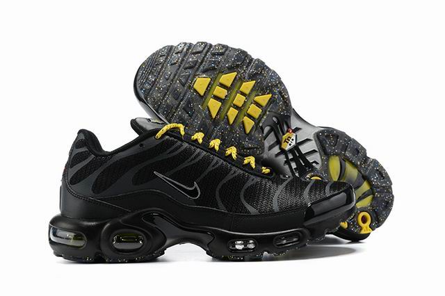 Nike Air Max Plus Tn Men's Running Shoes Black Yellow-66